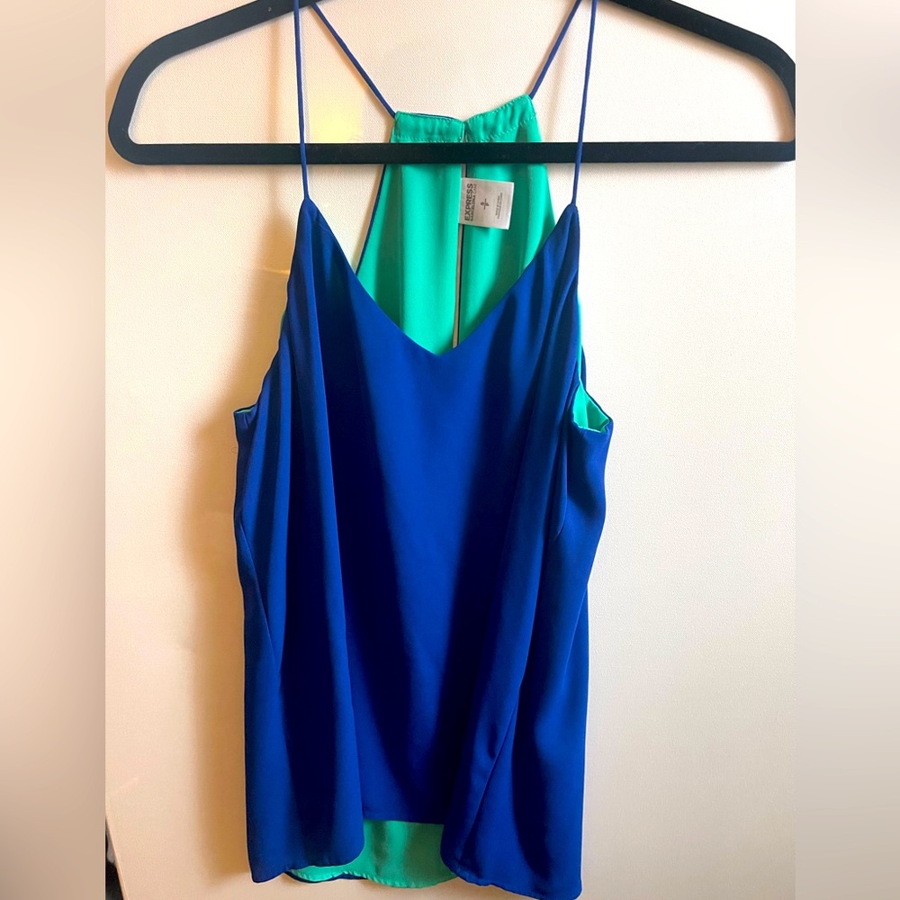 Express reversible strap blouse